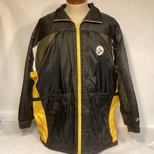 Vintage Pro Players Pittsburgh Steelers mens jacket size XL